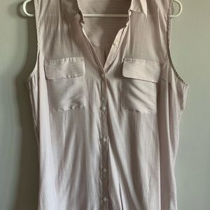 Express City Shirt Sleeveless Blouse